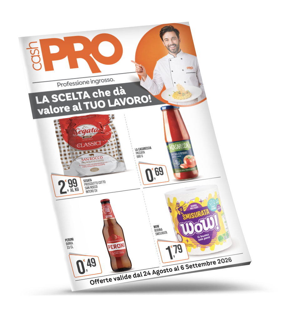 Copertina del volantino promozioni